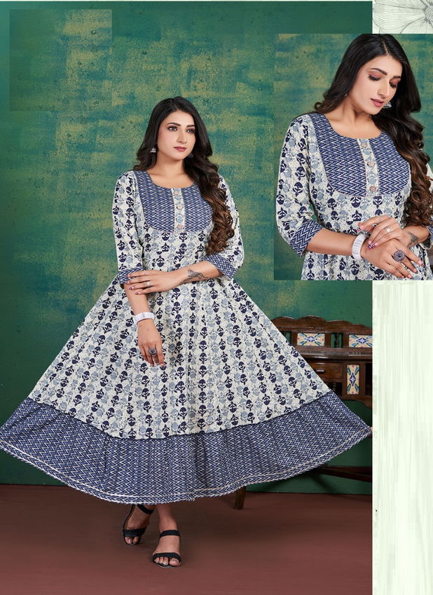 Rachna By Rung Cotton Printed Kurtis Catalog